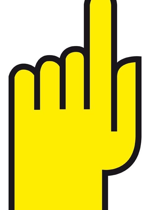 Yellow hand
