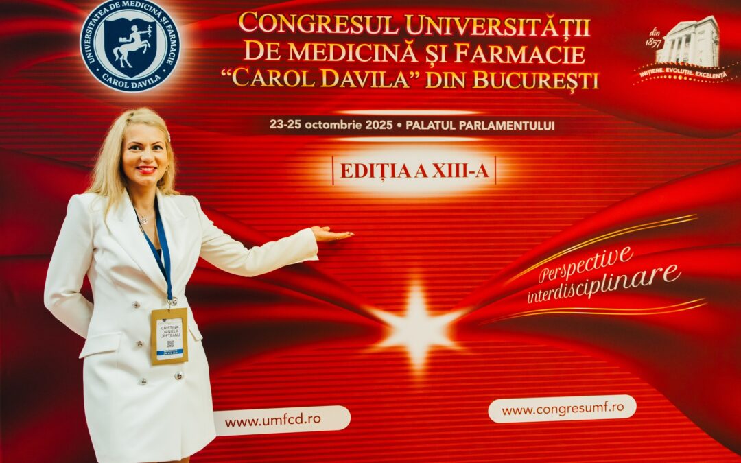A XIII-a ediție a Congresului Universității de Medicină și Farmacie “Carol Davila” din București, desfășurat în perioada 23-25 octombrie 2025, la Palatul Parlamentului.
